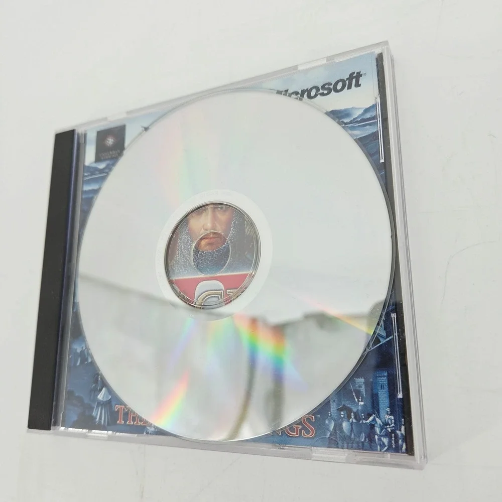 Microsoft Age of Empires II The Age of Kings PC CD-ROM 1999 RTS Game Complete